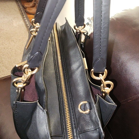 Coach Dreamer 31640 Elegant Black Leather Handbag - Picture 5 of 16